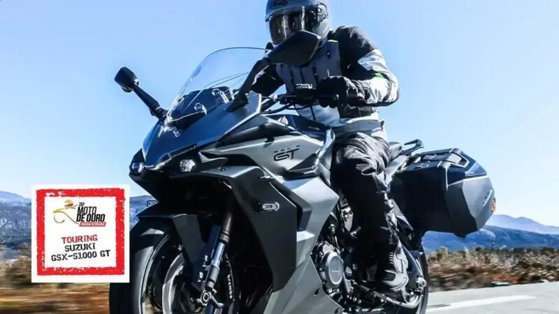 Suzuki GSX-S1000 GT lidera como melhor touring no Moto de Ouro Suzuki GSX-S1000 GT lidera como melhor touring no Moto de Ouro