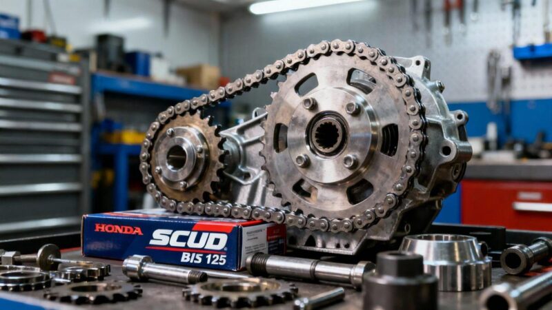 Kit Transmissão Honda Biz 125 Scud: Análise Completa e Benefícios em 2026