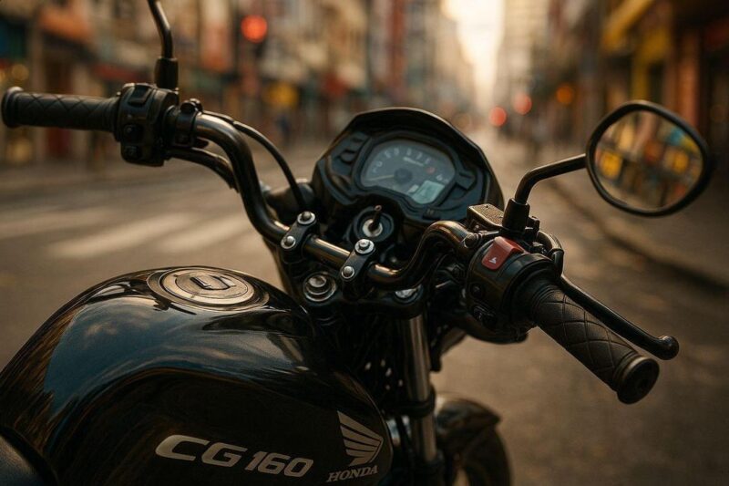 Como ajustar o guidão da Honda CG 160 para melhor ergonomia