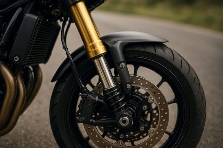 Como cuidar da suspensão da moto