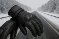 Luvas térmicas para pilotagem no inverno