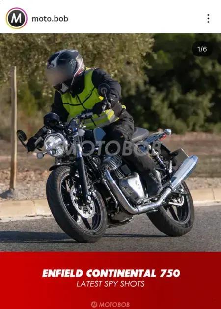 Royal Enfield 750cc: Flagras Revelam Novas Motos