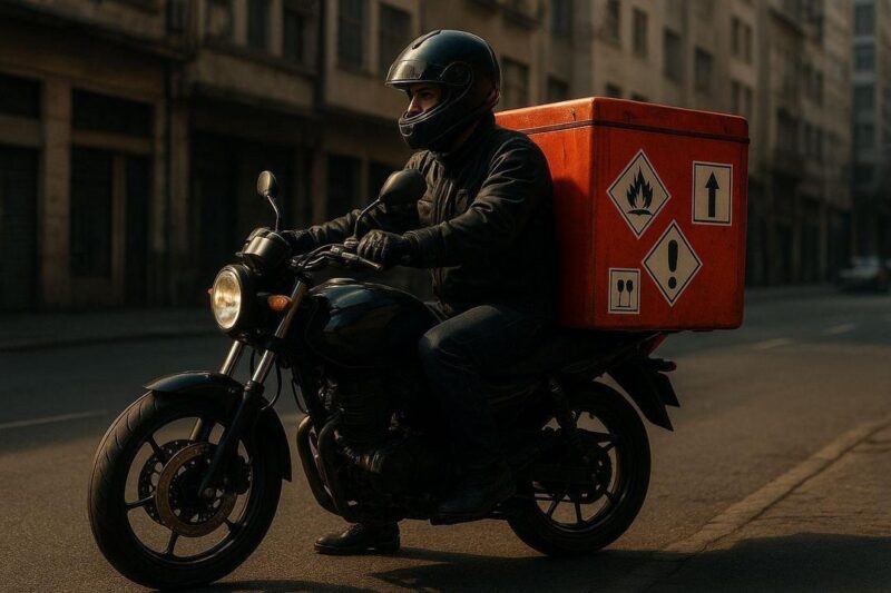 Carga de alto risco: tipos que todo motoboy precisa conhecer Carga de alto risco: tipos que todo motoboy precisa conhecer