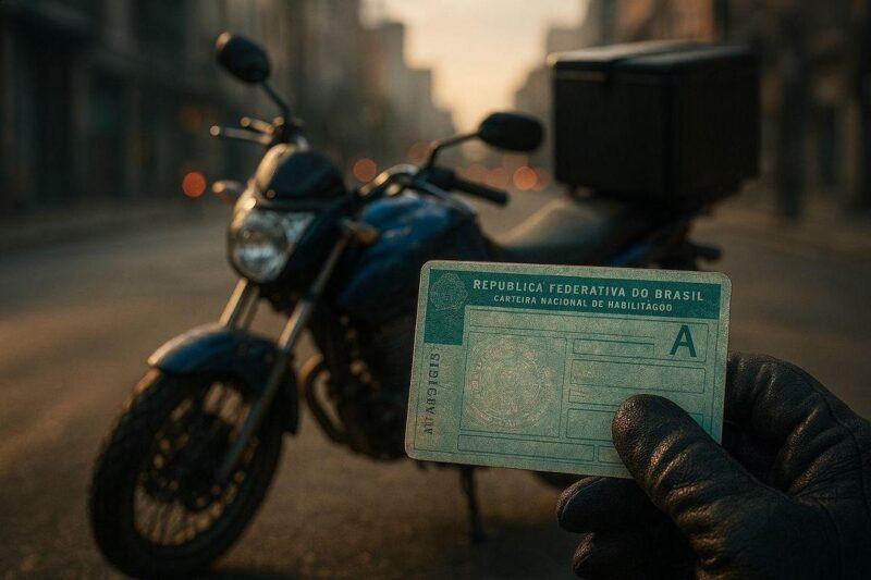 CNH categoria A validade 2026: tudo que motoboys precisam saber agora