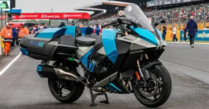 Kawasaki Inova com Moto a Hidrogênio: O Futuro Chegou?