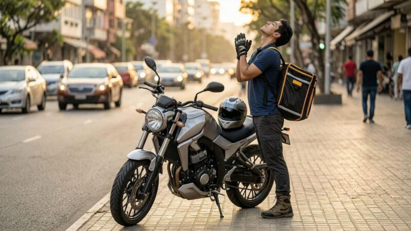 Alongamento motoqueiro antes pilotar: 7 minutos que evitam dor e atrasos