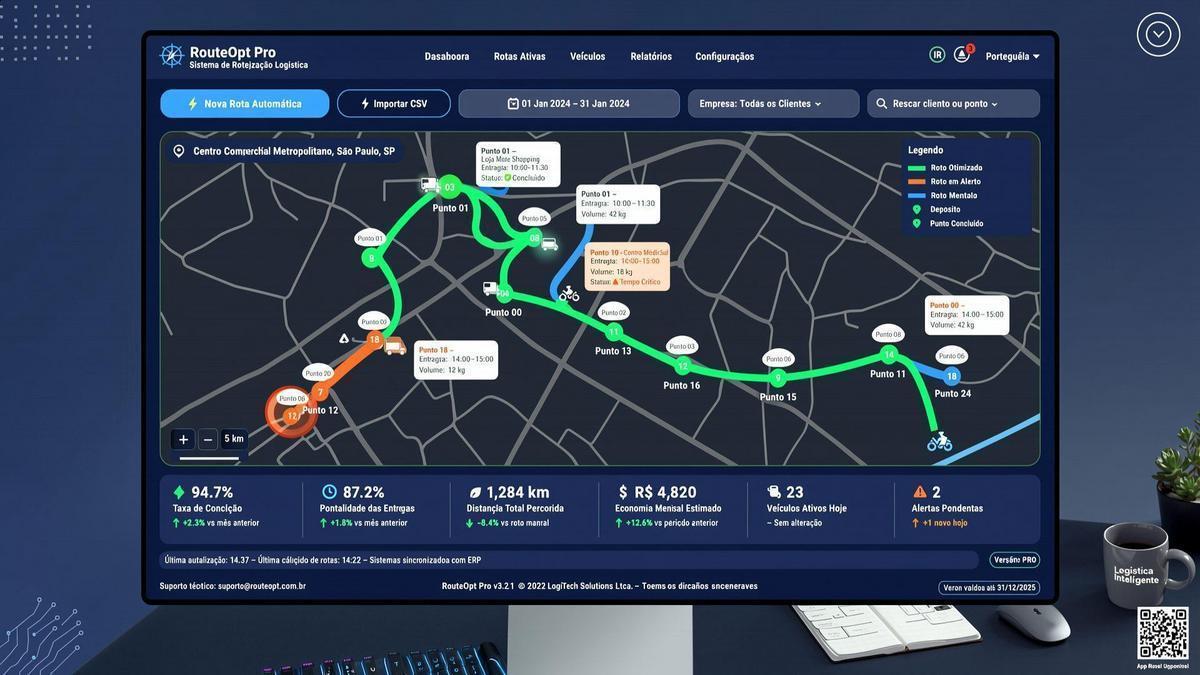 Modelos práticos de roteirização para empresas fixas