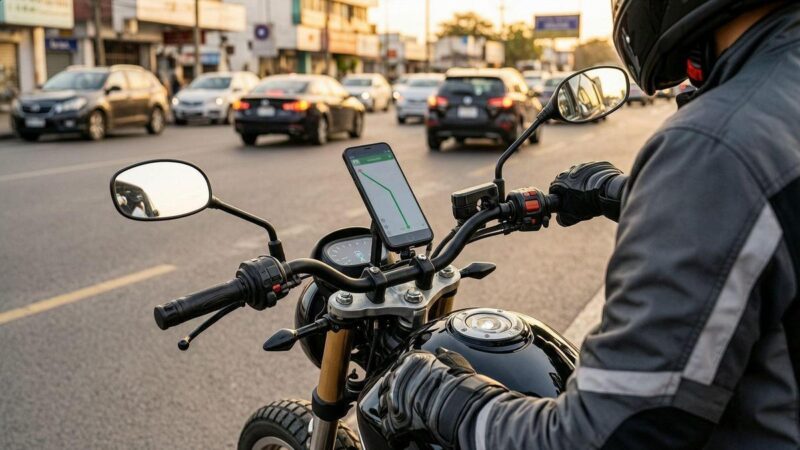 GPS offline motociclista 2026: rota certa mesmo sem sinal na rua