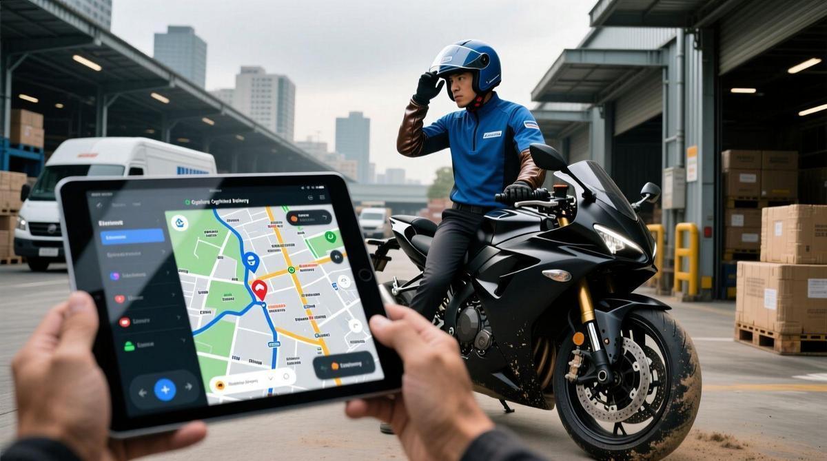 Motoboy como embaixador da experiência