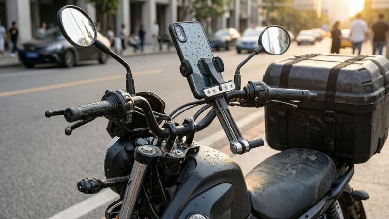 suporte motoboy: escolha resistente que protege seu celular e aumenta entregas