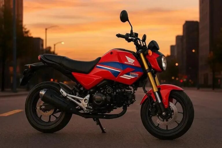 A nova Honda Grom 2026: cores vibrantes e design icônico