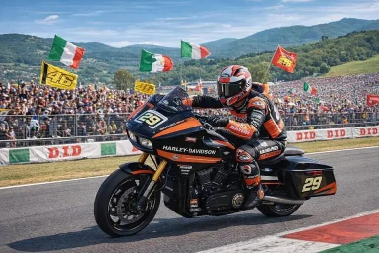 Andrea Iannone na Harley-Davidson Bagger World Cup 2026