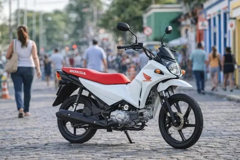 As 5 motos mais baratas do Brasil em 2026