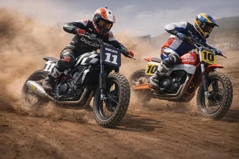 Ducati e Royal Enfield: Novidades na Temporada de Flat Track 2026