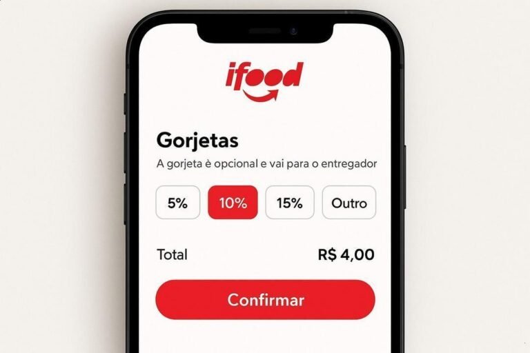 Gorjeta app iFood: Como funciona em 2026 e dicas práticas