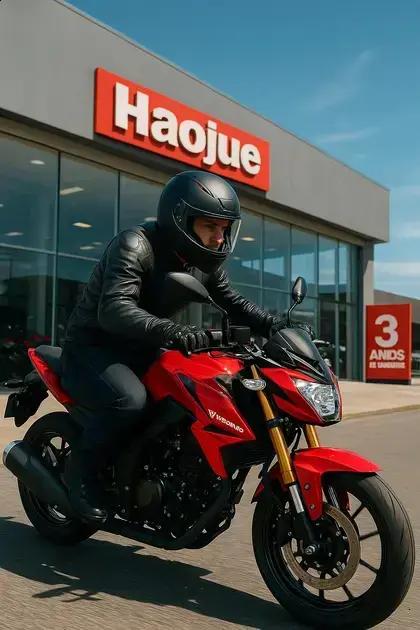 Haojue oferece garantia de 3 anos para suas motos