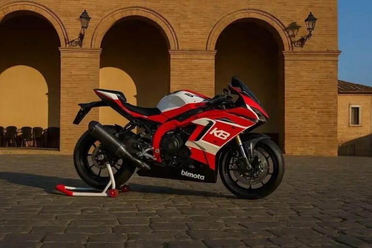 Nova Bimota KB399 supera ZX4RR em tecnologia