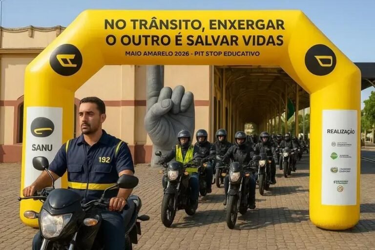 Pit Stop Educativo em Socorro: Vida no Trânsito