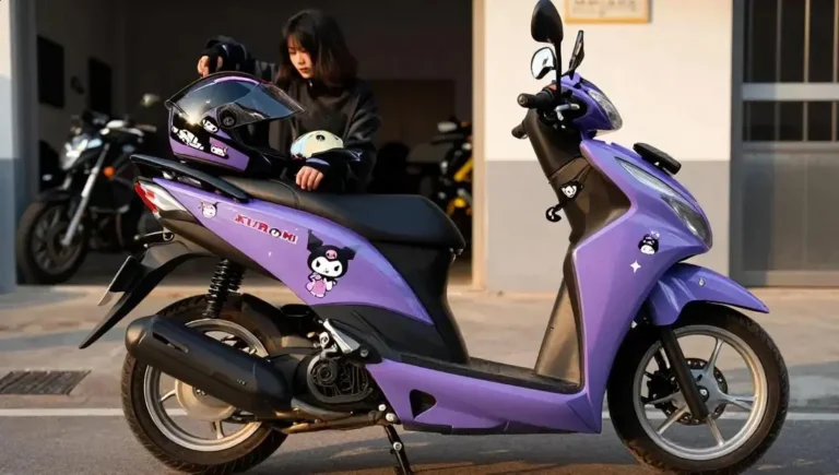 Honda Biz 125 EX Kuromi: edição especial por R$ 17.990