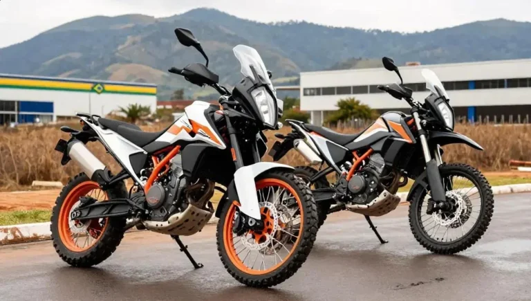 KTM lança 390 Adventure X e R produzidas em Manaus