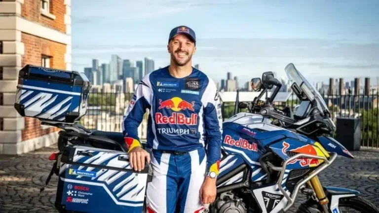 Sam Sunderland parte para volta ao mundo com Tiger 1200