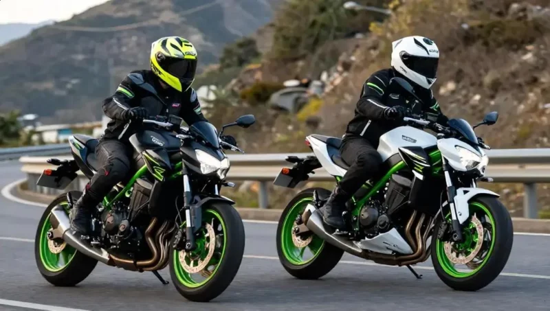 Kawasaki Z650 S 2027: pedais, guidão e banco novos